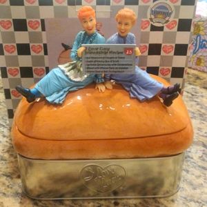 I Love Lucy cookie jar